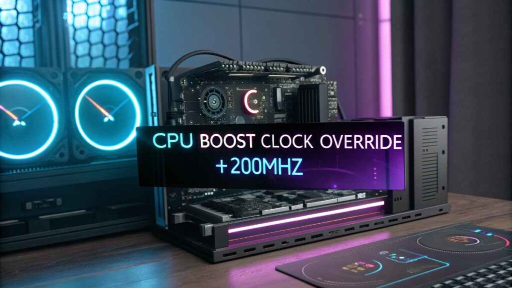 CPU Boost Clock Override