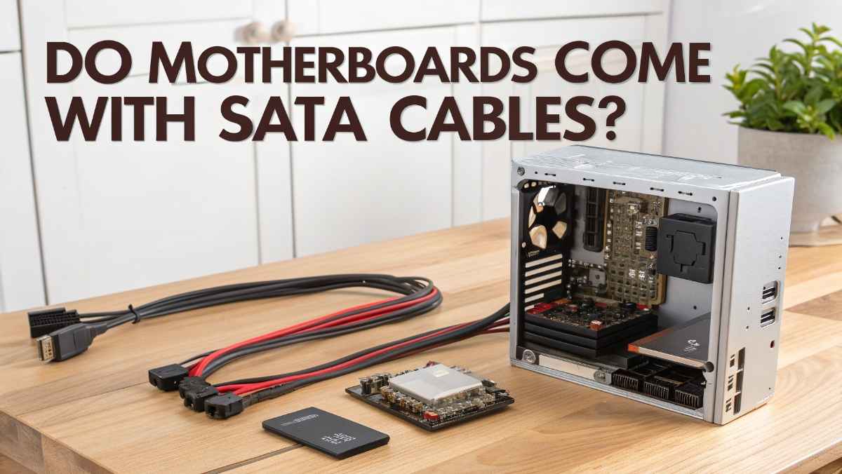 Do Motherboards Come With Sata Cables