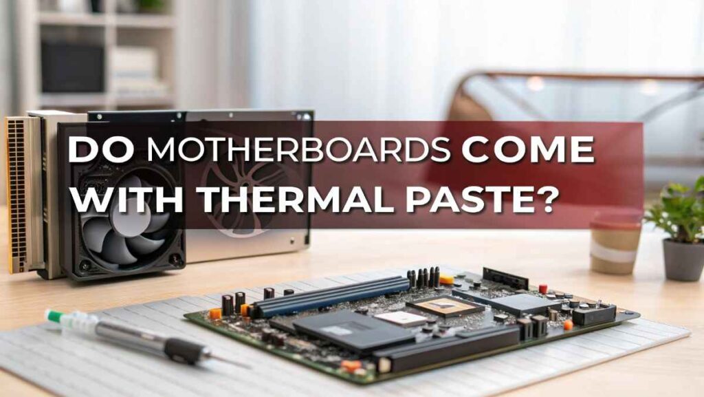 Do Motherboards Come With Thermal Paste?