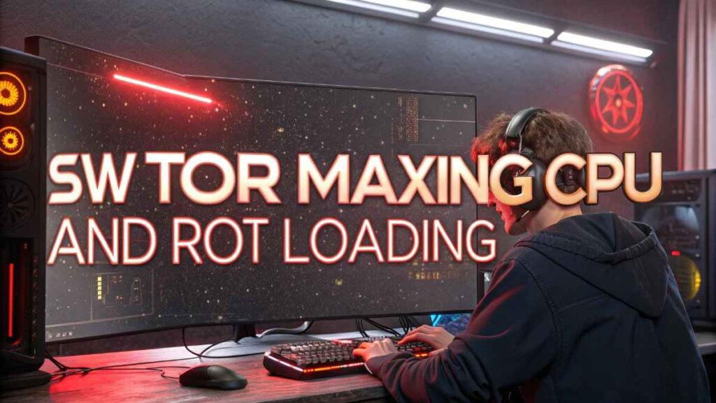 SWTOR Maxxing CPU and Not Loading